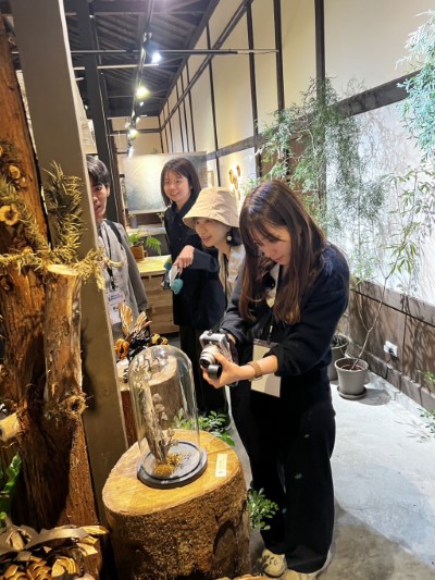 西粟倉村代表團參訪林田山 森林 家 特展